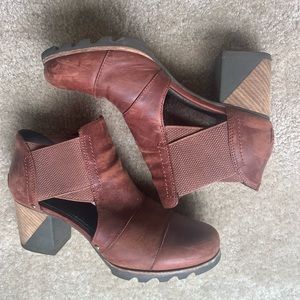 Sorel Leather Ankle Boots
